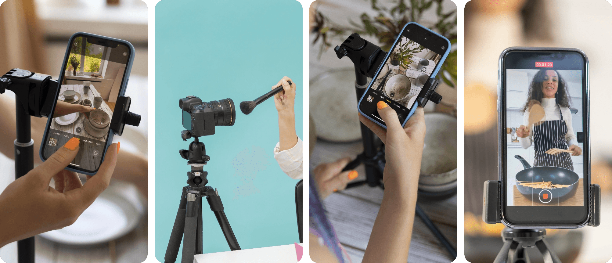 Creadores de contenido usando HOOKIT